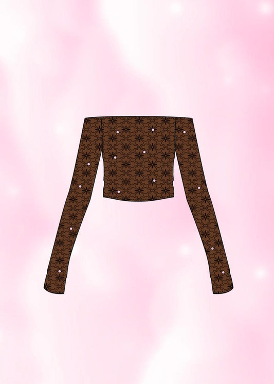 Choco Ichigo Rhinestone Bolero - Pre-Order
